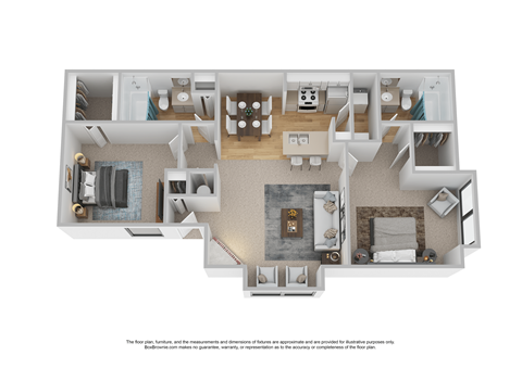 B5-Floor-Plan at Grove at St. Andrews, Columbia, SC